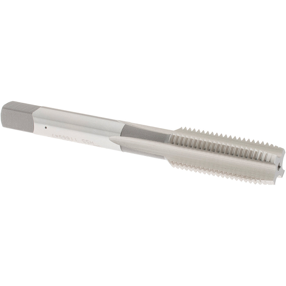 OSG 1122200 Straight Flute Tap 7/16-20 UNF, 4 Flute, Plug Chamfer, High-Speed Steel, Bright/Uncoated Finish