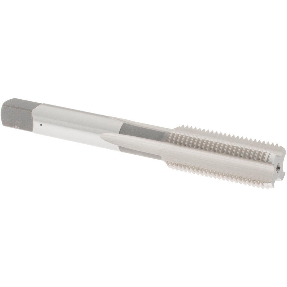 OSG 1122900 Straight Flute Tap 1/2-20 UNF, 4 Flute, Bottoming Chamfer, 3B Class of Fit, High-Speed Steel, Bright/Uncoated Finish