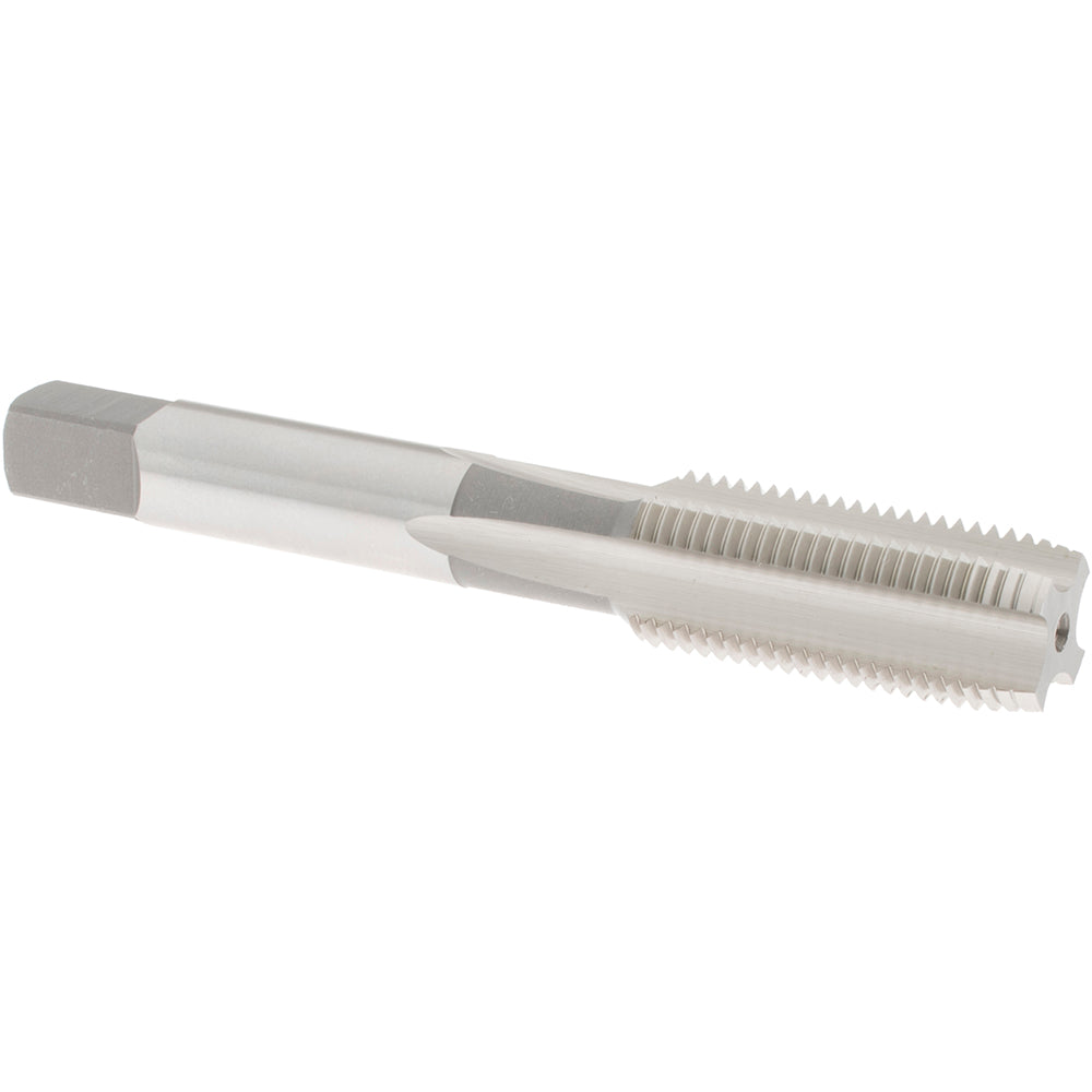 OSG 1123400 Straight Flute Tap 9/16-18 UNF, 4 Flute, Plug Chamfer, High-Speed Steel, Bright/Uncoated Finish