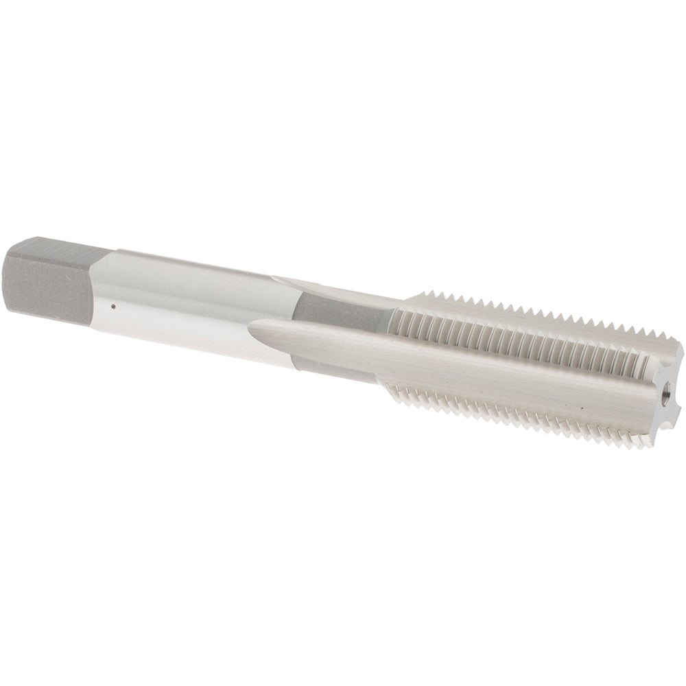 OSG 1124100 Straight Flute Tap 5/8-18 UNF, 4 Flute, Bottoming Chamfer, 3B Class of Fit, High-Speed Steel, Bright/Uncoated Finish