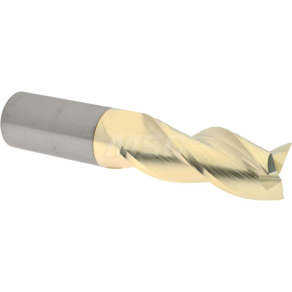 Accupro 315081 Square End Mill 1" Dia, 2-1/2" LOC, 3 Flute, Solid Carbide