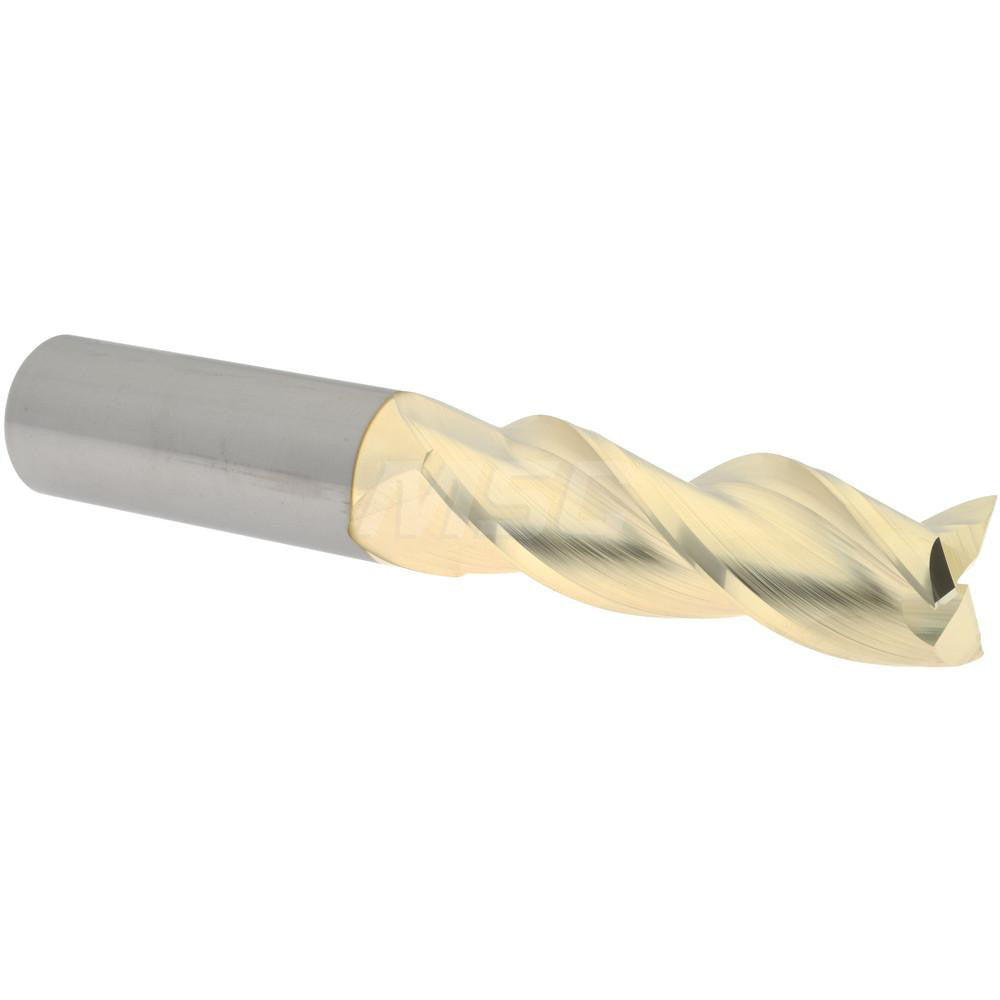 Accupro 315086 Square End Mill 1" Dia, 3" LOC, 3 Flute, Solid Carbide