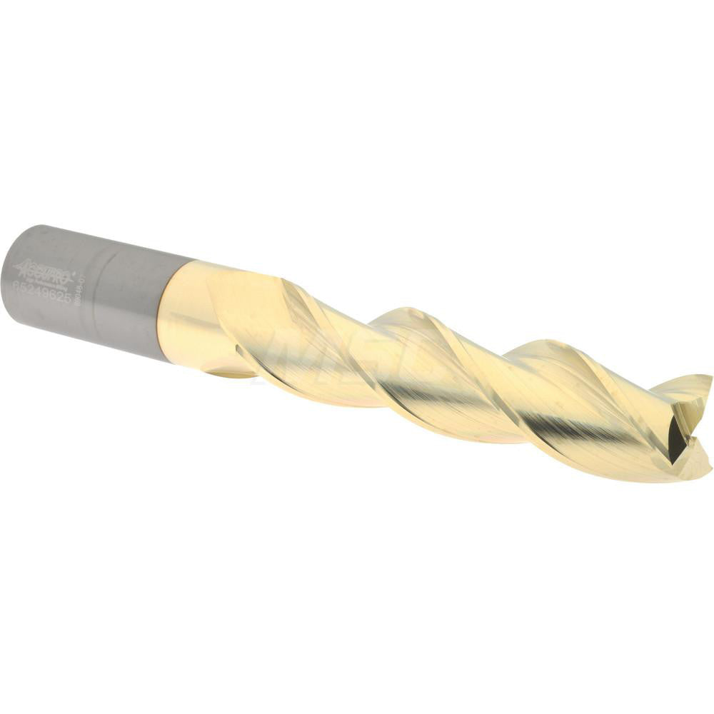 Accupro 315099 Square End Mill 1" Dia, 4-1/8" LOC, 3 Flute, Solid Carbide