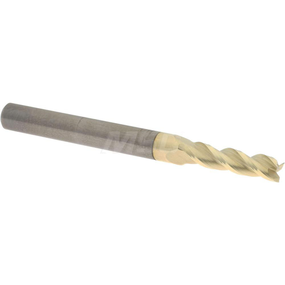 Accupro 319890 Square End Mill 5/32" Dia, 9/16" LOC, 3 Flute, Solid Carbide