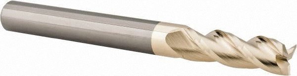 Accupro 314581 Square End Mill 1/4" Dia, 3/4" LOC, 3 Flute, Solid Carbide