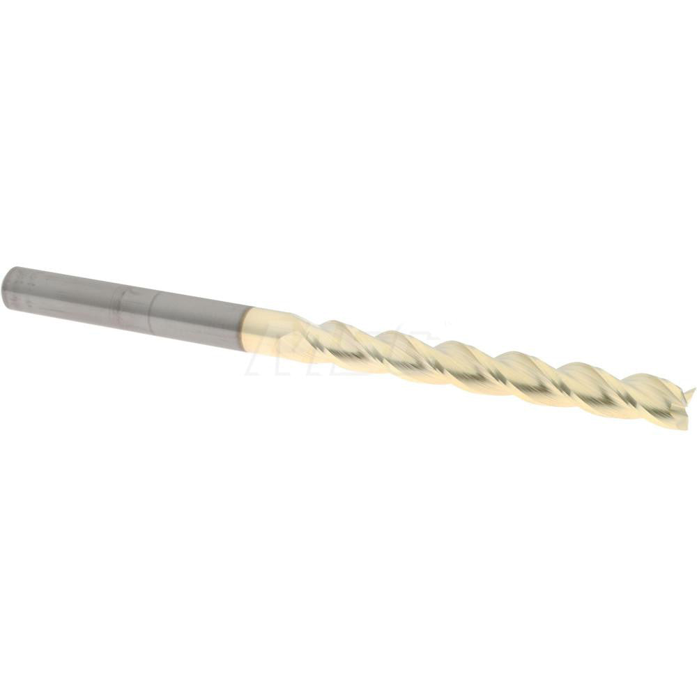 Accupro 314624 Square End Mill 1/4" Dia, 2" LOC, 3 Flute, Solid Carbide