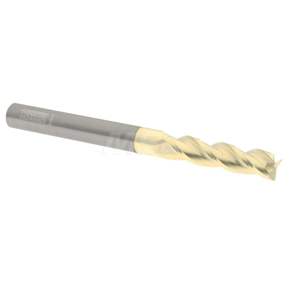 Accupro 314681 Square End Mill 5/16" Dia, 1-1/4" LOC, 3 Flute, Solid Carbide