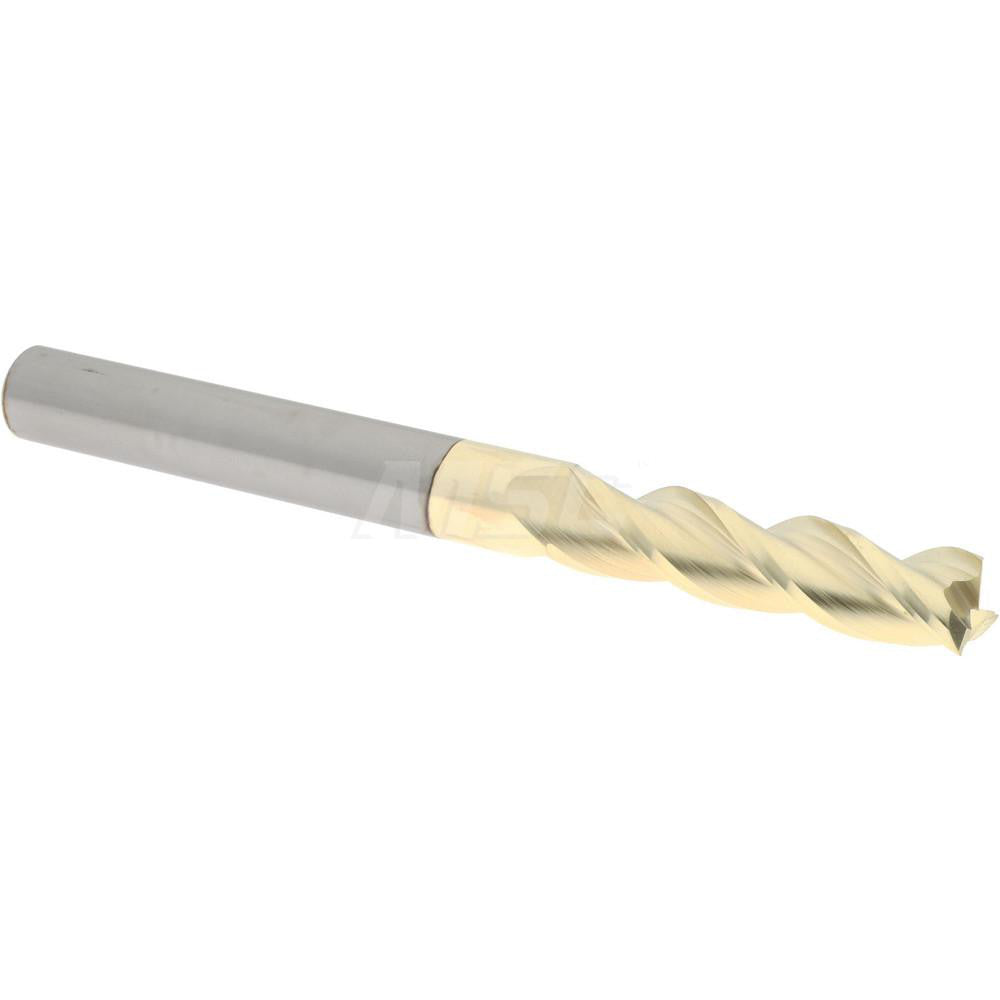 Accupro 314758 Square End Mill 3/8" Dia, 1-1/2" LOC, 3 Flute, Solid Carbide