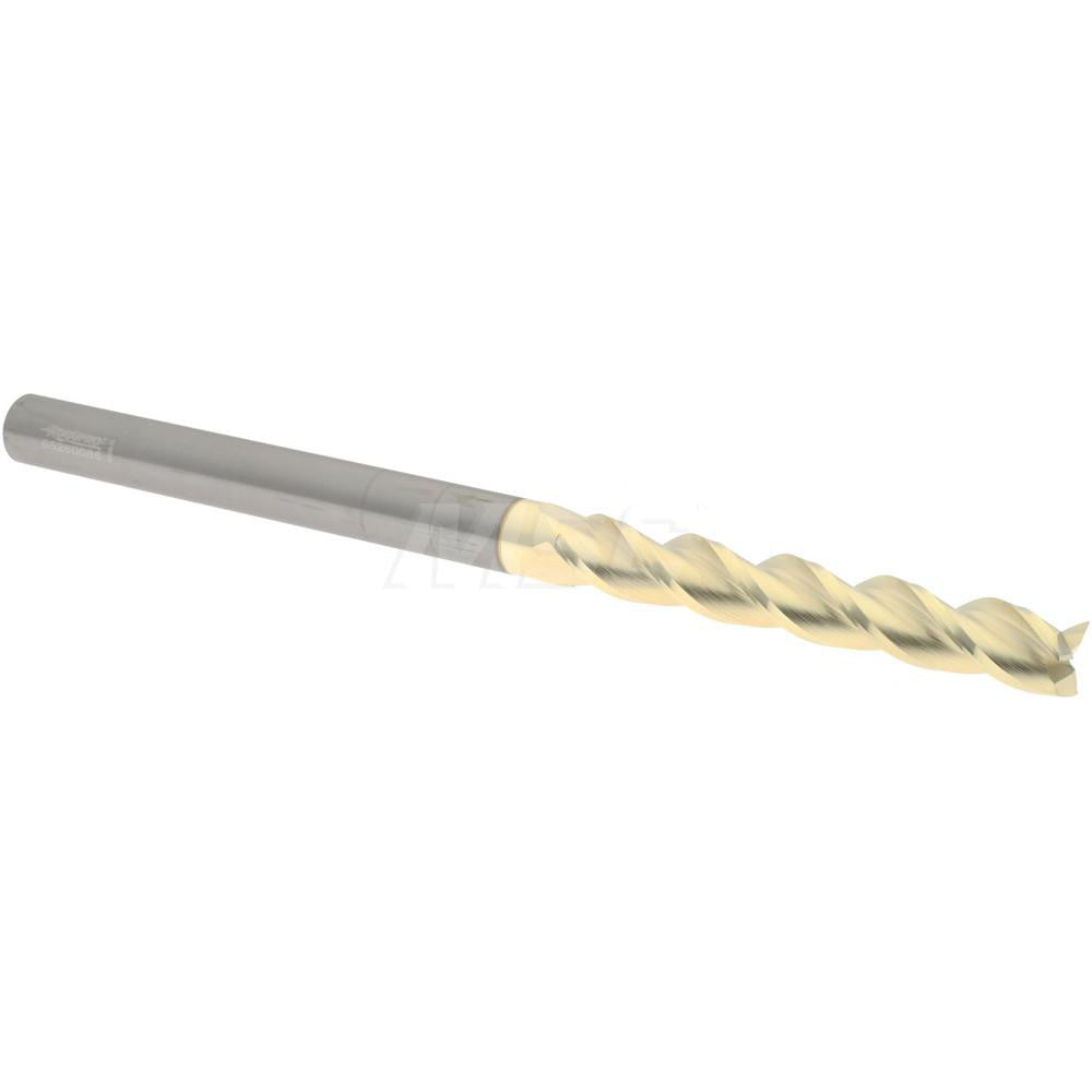 Accupro 314771 Square End Mill 3/8" Dia, 2-1/2" LOC, 3 Flute, Solid Carbide