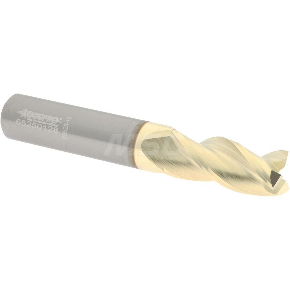 Accupro 314793 Square End Mill 7/16" Dia, 1" LOC, 3 Flute, Solid Carbide