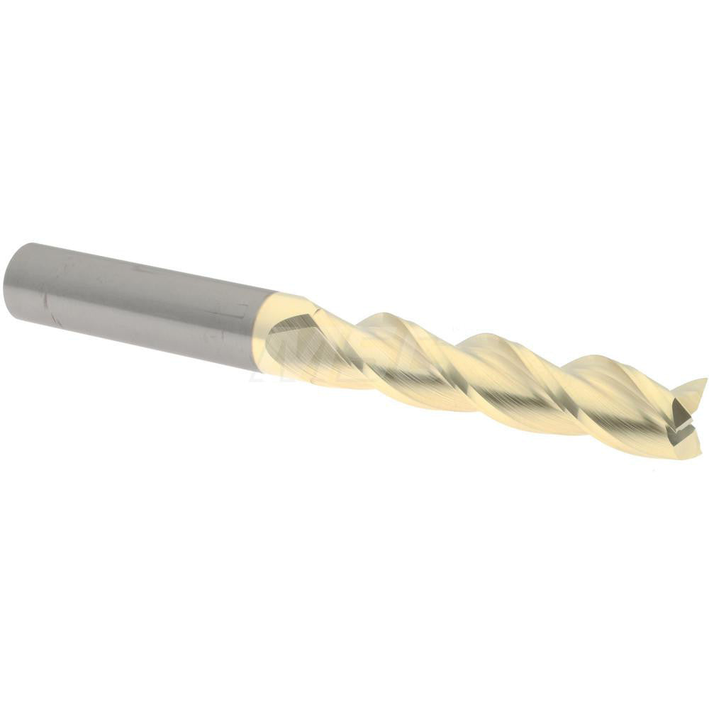 Accupro 314801 Square End Mill 7/16" Dia, 2" LOC, 3 Flute, Solid Carbide