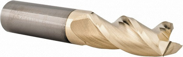 Accupro 314845 Square End Mill 1/2" Dia, 1-1/4" LOC, 3 Flute, Solid Carbide