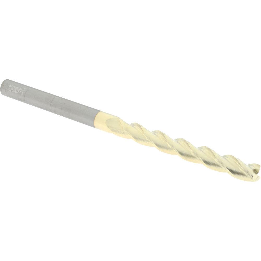Accupro 314900 Square End Mill 1/2" Dia, 4" LOC, 3 Flute, Solid Carbide