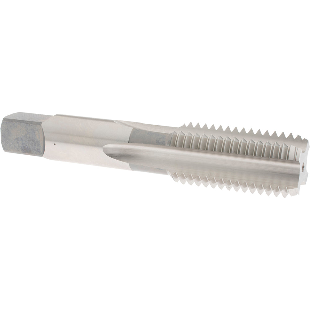 OSG 1136200 Straight Flute Tap 1-8 UNC, 4 Flute, Bottoming Chamfer, 3B Class of Fit, High-Speed Steel, Bright/Uncoated Finish