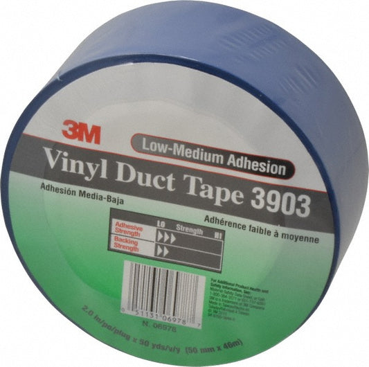 3M 7100155016 Duct Tape 2" Wide, 50 yd Long, 6.5 mil Thick, Vinyl