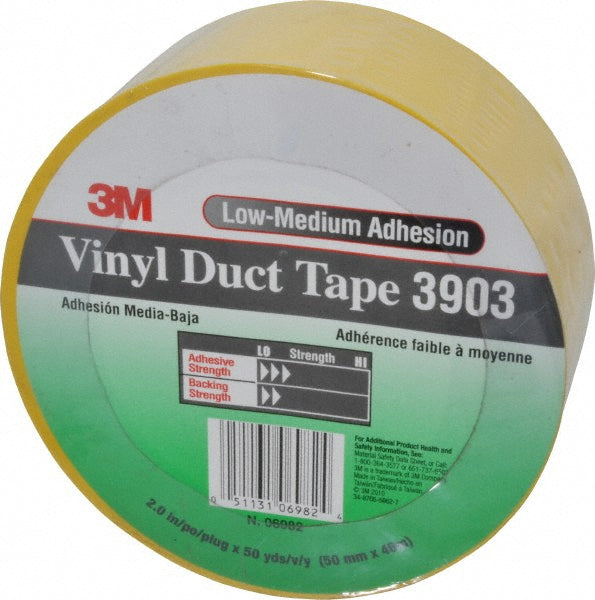 3M 7100146009 Duct Tape 2" Wide, 50 yd Long, 6.5 mil Thick, Vinyl