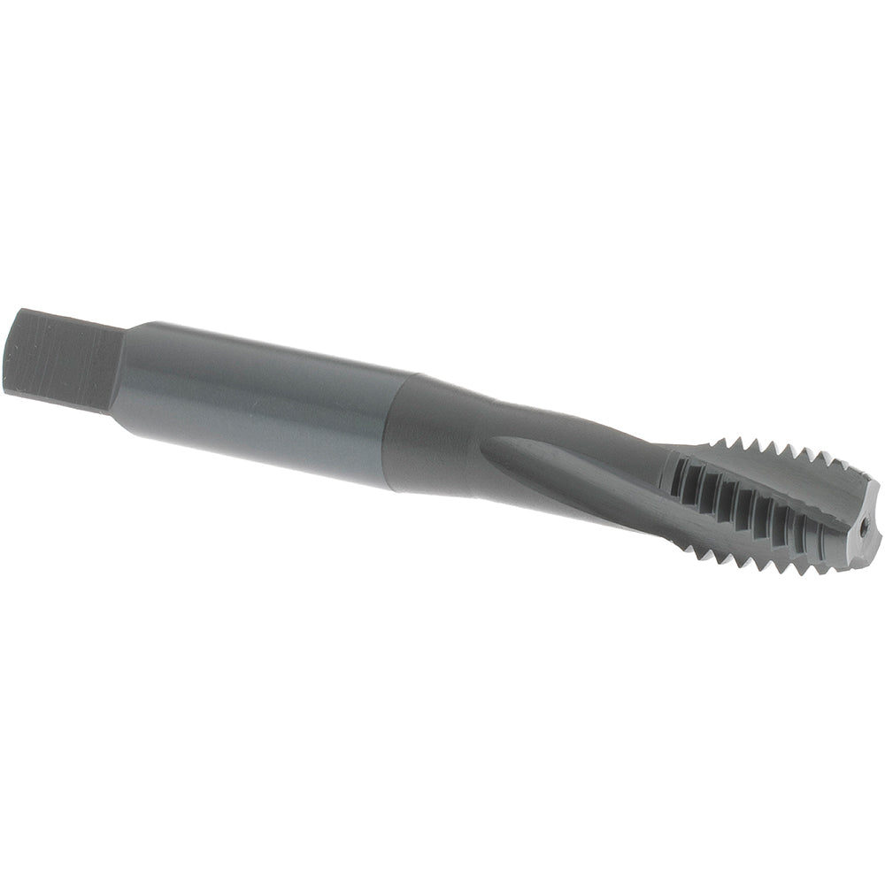 OSG 1706101 Spiral Flute Tap M10x1.50 Metric Coarse, 3 Flutes, Modified Bottoming, 6H Class of Fit, Powdered Metal, Oxide Coated