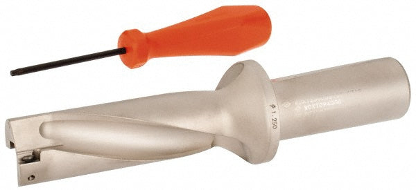 Sumitomo 2A00W33 Indexable Insert Drill WDX1250D3S125 3.907, 1-1/4" Max Dia, 3xD, 1-1/4" Shank Dia