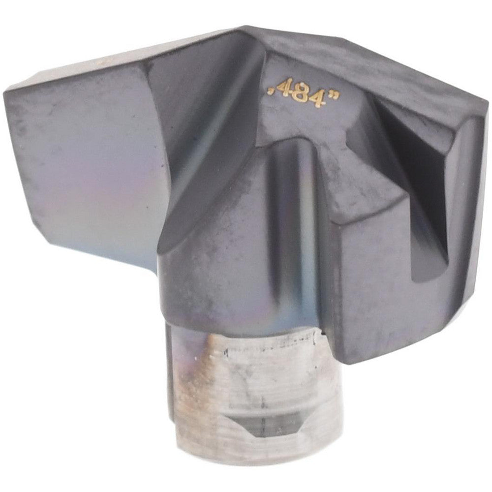 Iscar 5508384 Replaceable Drill Tips ICP0484 IC908, 0.4846" Dia, 12.31 mm Dia, 140 deg Point,  IC908