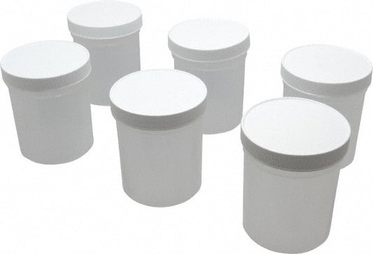 Dynalon Labware 421155 Polyethylene Jar 3-1/2" Width/Dia