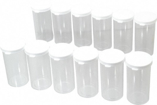 Dynalon Labware 426364-40 Polystyrene Vial 1.8" Width/Dia