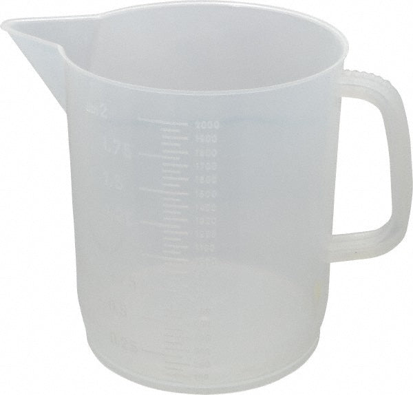 Dynalon Labware 326495-2000 Graduated Beaker 2000.000 mL, Polypropylene, 50 mL Graduation