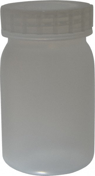 Bel-Art F10913-0000 Polyethylene Wide-Mouth Bottle 3.2" Width/Dia