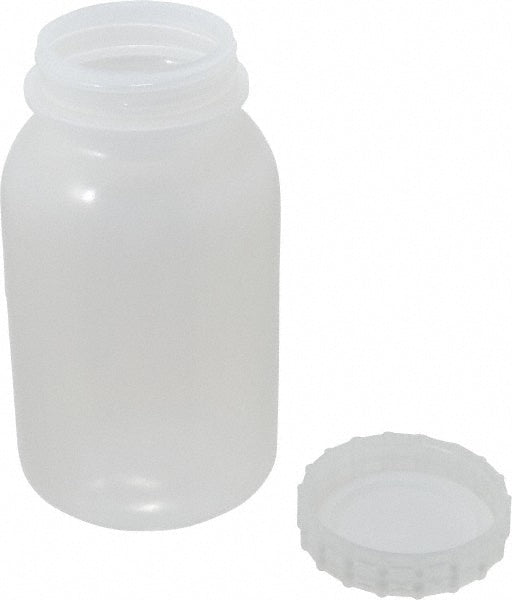 Bel-Art F10914-0000 Polyethylene Wide-Mouth Bottle 3.9" Width/Dia