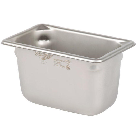 Vollrath 30942 Food Pan Container Stainless Steel, Rectangular