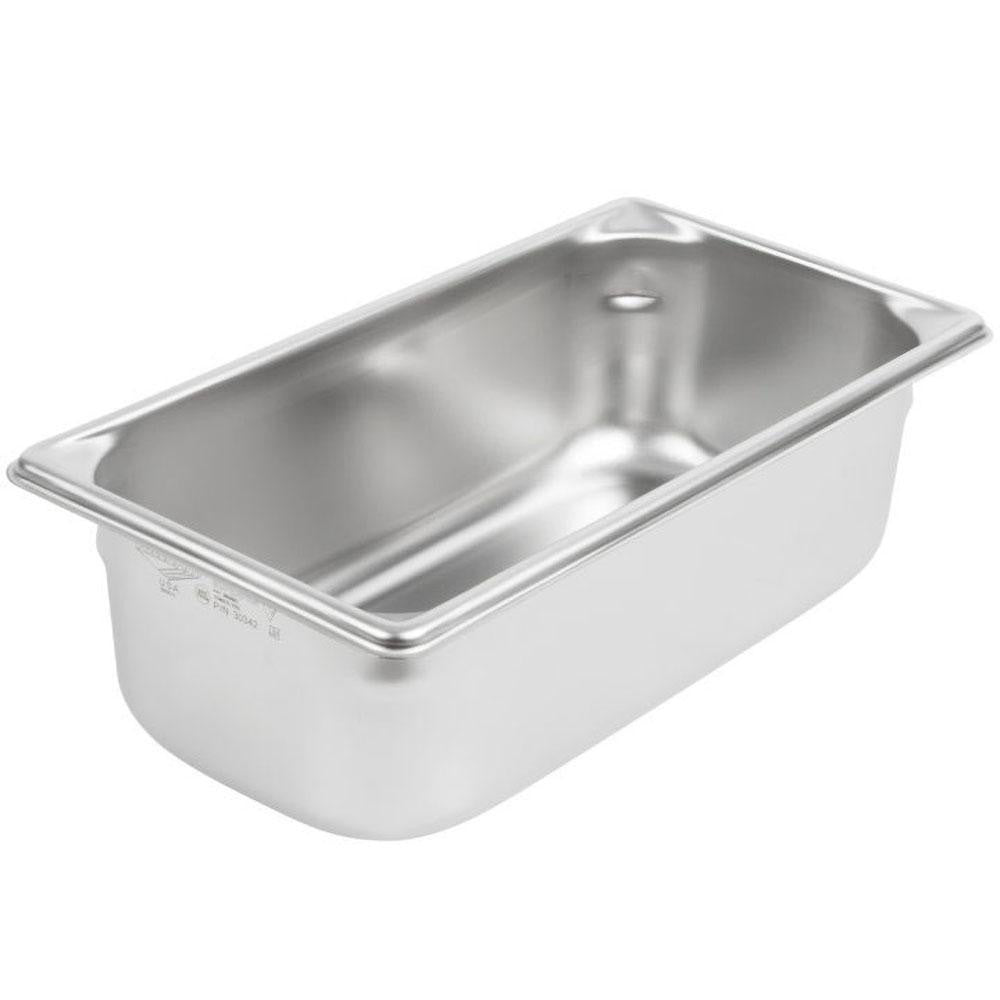 Vollrath 30342 Food Pan Container Stainless Steel, Rectangular
