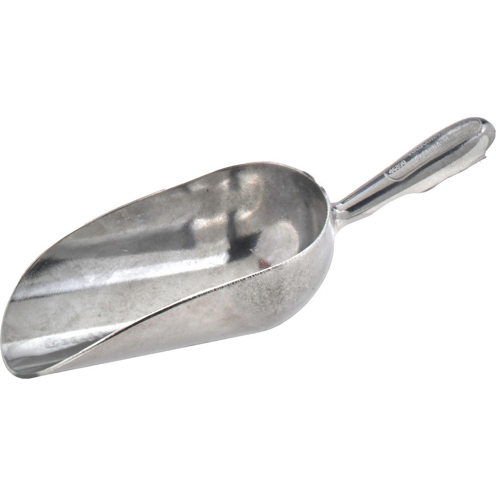 Vollrath 46890 5 oz Silver Cast Aluminum Round Bottom Scoop