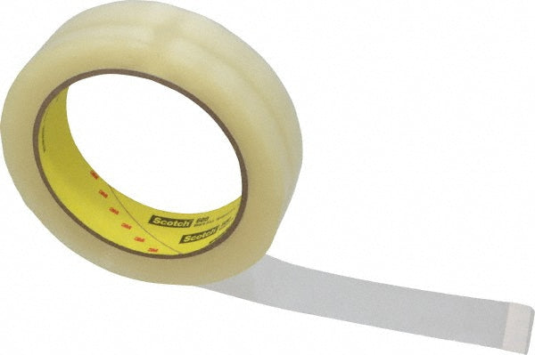 Scotch 7000001181 Packing Tape 1" Wide, Clear, Acrylic Adhesive