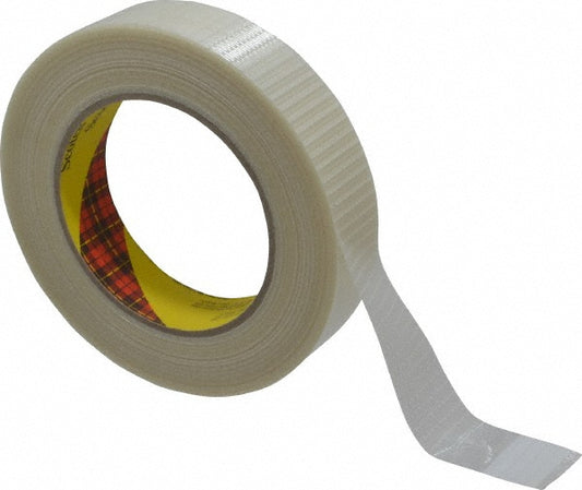 Scotch 7000096085 Packing Tape 1" Wide, Clear, Rubber Adhesive