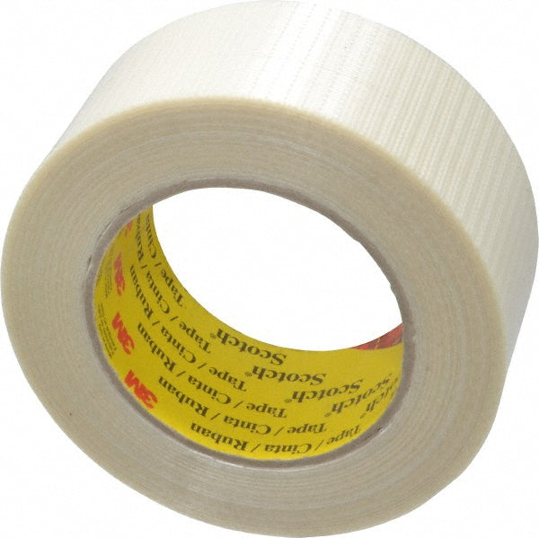 Scotch 7000096086 Packing Tape 2" Wide, Clear, Rubber Adhesive