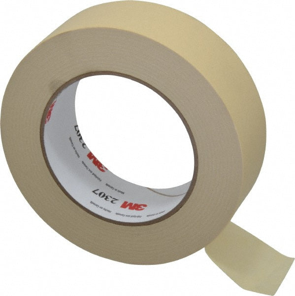 3M 7000123532 Masking Tape 38 mm Wide, 60 yd Long, 5.2 mil Thick, Tan