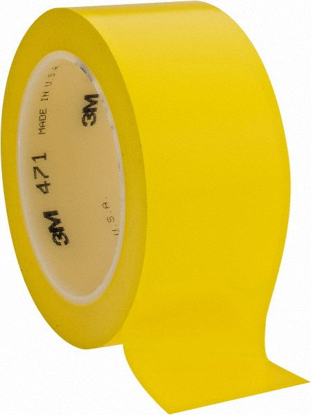 3M 7000028852 Floor & Aisle Marking Tape 2" Wide, 108' Long, 5.2 mil Thick, Vinyl
