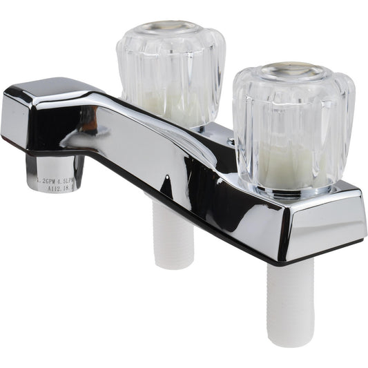 B&K Mueller 121-014 Knob Handle, Deck Plate Bathroom Faucet