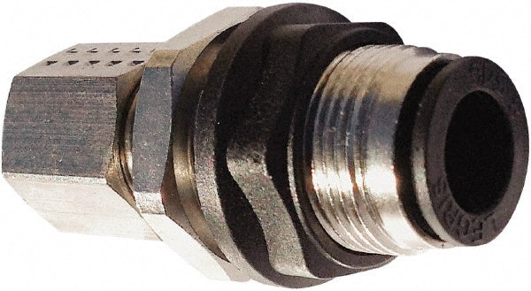Legris 3146 10 00 Push-To-Connect Tube to Tube Tube Fitting Mixed Bulkhead Connector