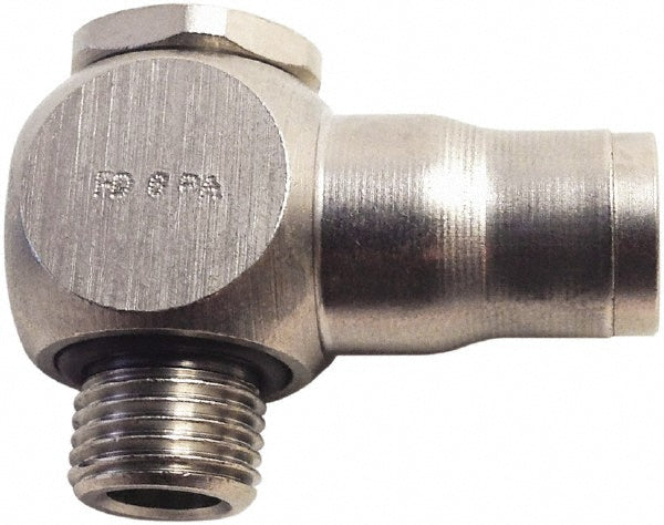 Legris 3618 08 10 Push-To-Connect Tube to Male & Tube to Male BSPP Tube Fitting Banjo, 1/8" Thread