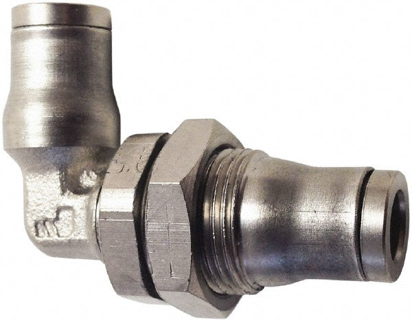 Legris 3639 06 00 Push-To-Connect Tube to Tube Tube Fitting Bulkhead Elbow