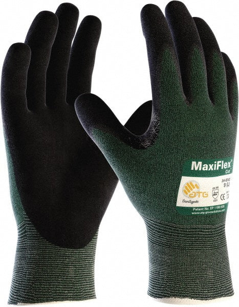 ATG 34-8743/XS Cut, Puncture & Abrasion-Resistant Gloves ATG 34-8743, Size X-Small, ANSI Cut A2, ANSI Puncture 1, Nitrile, Engineered Yarn