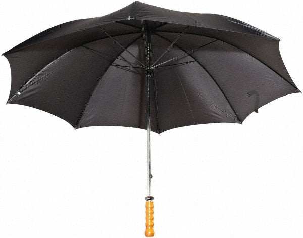 PRO-SAFE PS-2988-CH Handheld Umbrella 49" Dia, Black, 37" Long, Curved Wood Handle