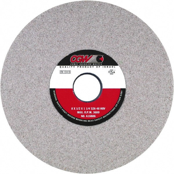 CGW Abrasives 37752 Surface Grinding Wheel 14" Dia, 2" Thick, 5" Hole, 46 Grit, H Hardness