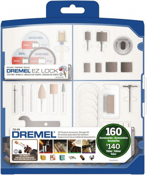 Dremel 710-08 Dremel Accessory Kit Use with All Corded & Cordless Dremel Ultra-Saws & Corded Rotozip
