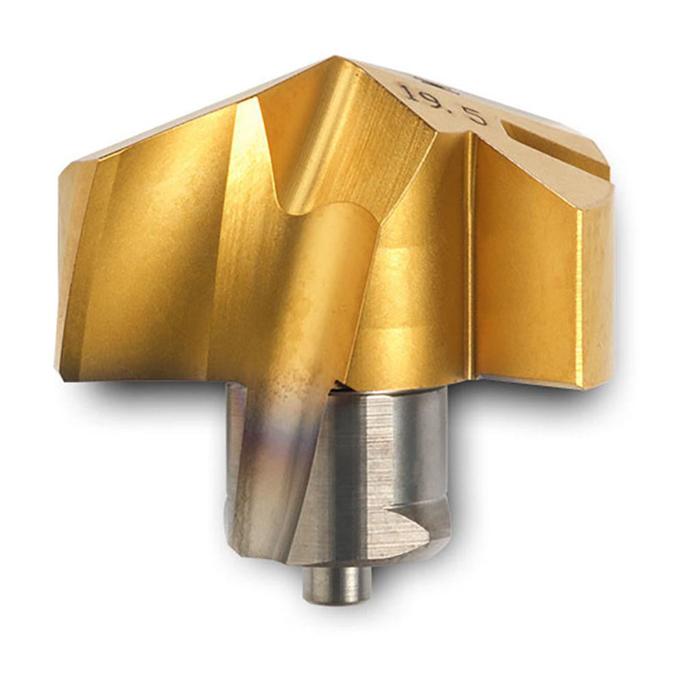 Ingersoll Cutting Tools 5120124 Replaceable Drill Tips TMA1230R01 IN2505, 0.4843" Dia, 12.30 mm Dia, 140 deg Point,  IN2505