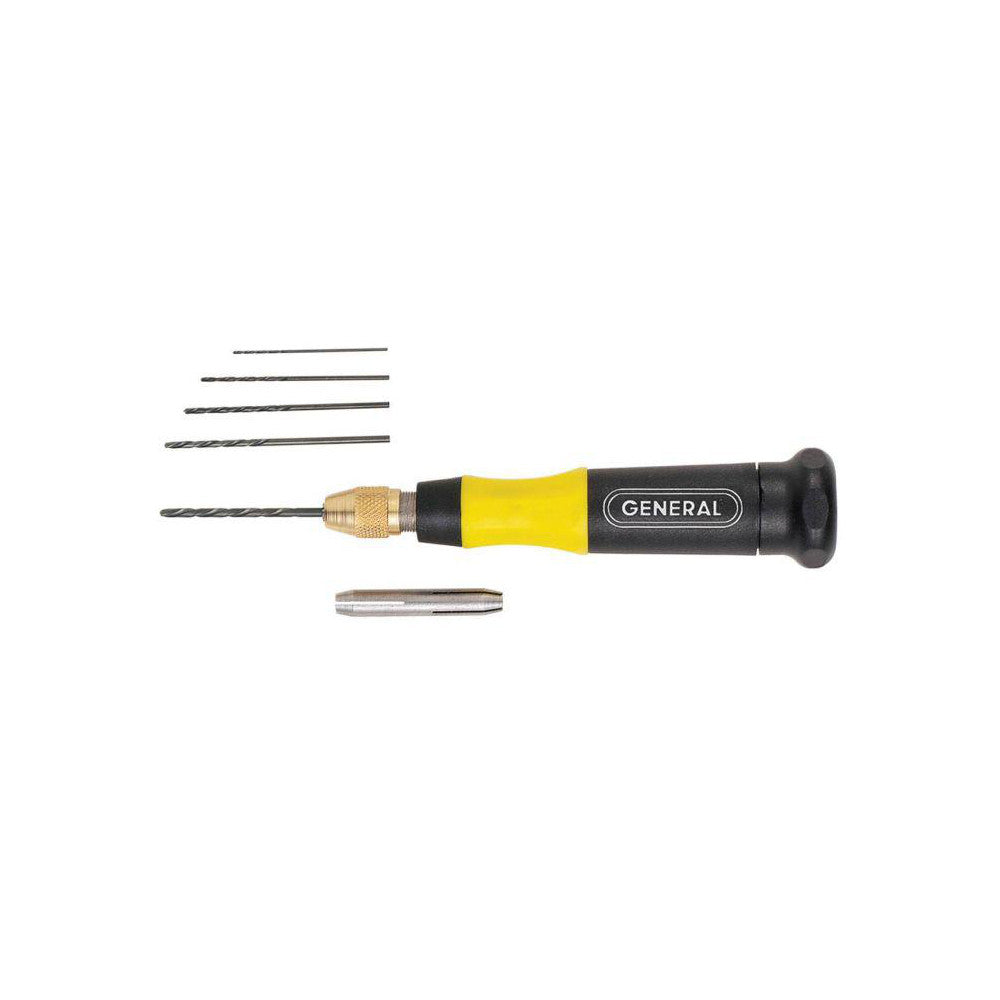 General 75801 4-1/2" Long, 1/8" Capacity, Pin Vise