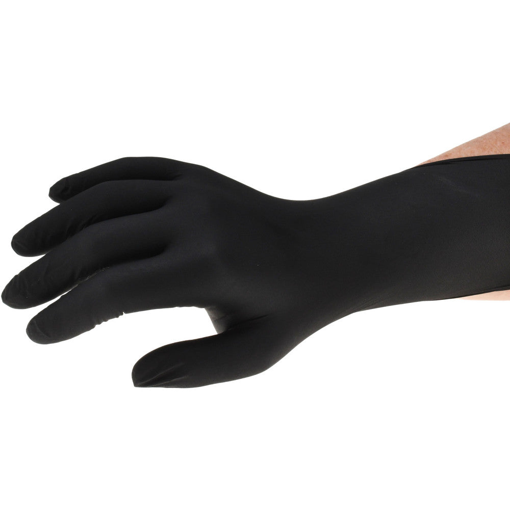 PRO-SAFE D6000M Disposable Glove Size Medium, 5.0 mil, Nitrile, General Purpose Grade, Powder-Free