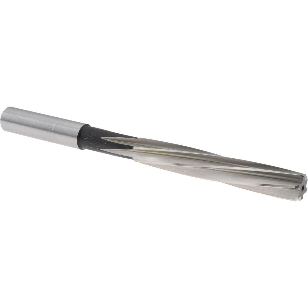 Dormer Pramet 5986461 Chucking Reamer 12 mm Dia, 152 mm OAL, 76 mm Flute Length, Spiral Flute, Straight-Cylindrical Shank, Cobalt Steel