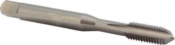 Dormer Pramet 5977162 Straight Flute Tap M6x1 Metric Coarse, 3 Flute, Bottoming Chamfer, 6H Class of Fit, HSS, Bright/Uncoated Finish