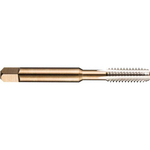 Dormer Pramet 5974927 Straight Flute Tap 1/4-20 UNC, 4 Flute, Plug Chamfer, 2B/3B Class of Fit, HSS, Bright/Uncoated Finish